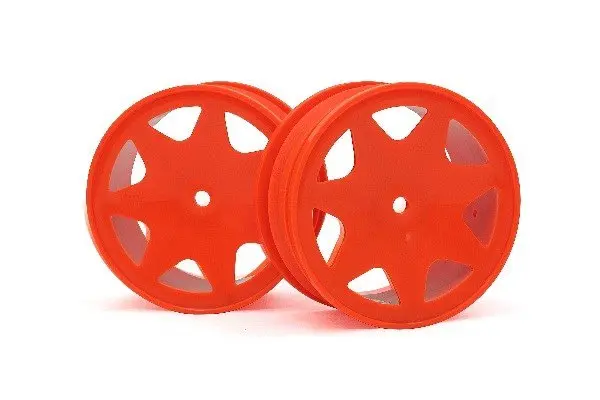 HPI Racing Ultra 7 Wheels Orange 30Mm (2Pcs