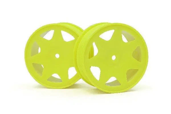 HPI Racing Ultra 7 Wheels Yellow 30Mm (2Pcs)