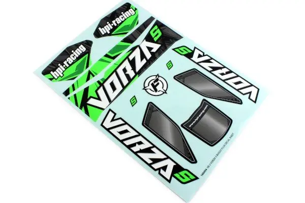 HPI Racing Vorza S Buggy FluxVB-2 Decal Sheet