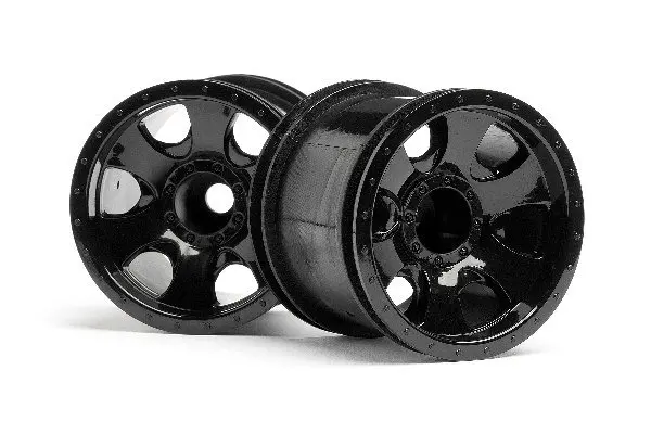 HPI Racing Warlock Wheel Black (2.2In/2Pcs)