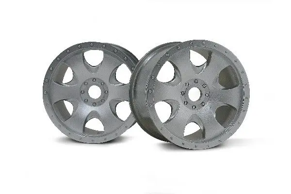 HPI Racing Warlock Wheel Matt Chrome(83X56Mm/2Pcs)