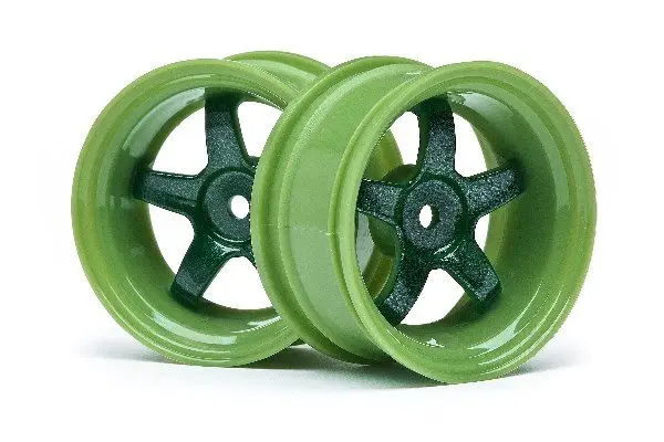 HPI Racing Work Meister S1 Wheel Green (6Mm Offset/2Pcs)