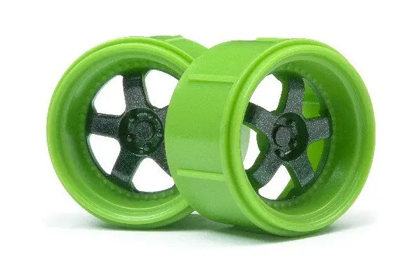 HPI Racing Work Meister S1 Wheel Green (Micro 4Pcs)