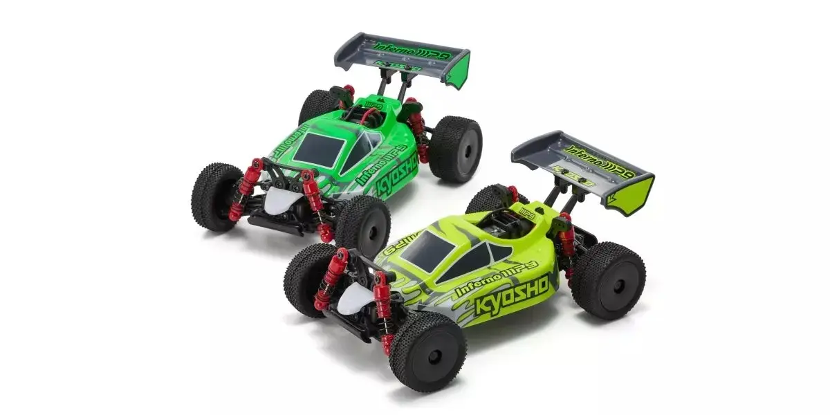 Kyosho Mini-Z MB010 Readyset 4WD Inferno MP9 TKI White/Green