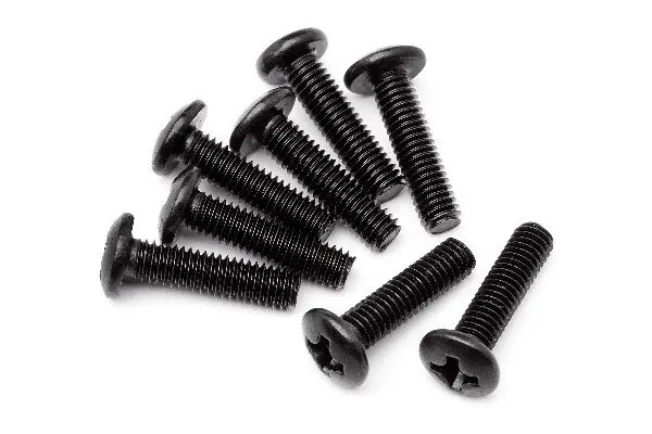 Maverick RC Button Head Screw M3x12 (8pcs)