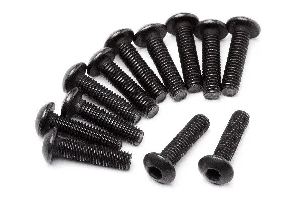 Maverick RC Cap Head Screw M3x12mm 12 PCS