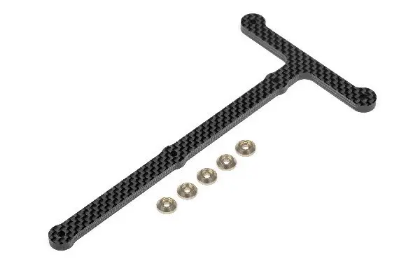 Maverick RC CARBON FIBER REAR CHASSIS BRACE