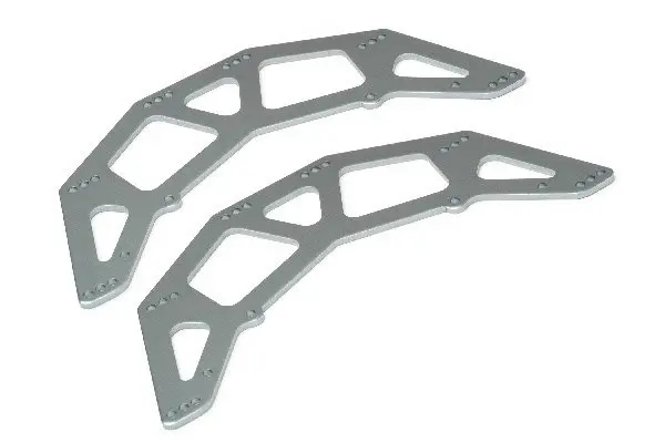 Maverick RC CHASSIS SIDE PLATE GUNMETAL 2PCS (SCOUT RC)