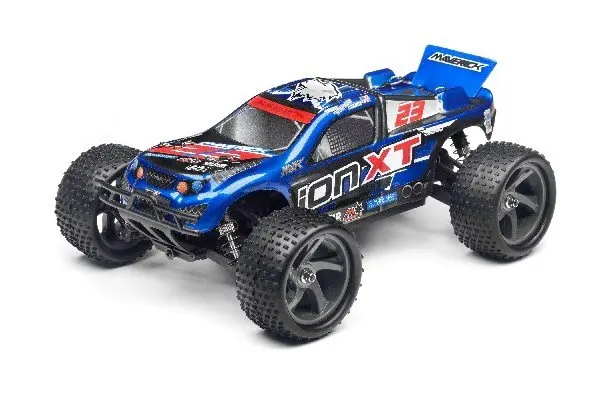 Maverick RC CLEAR TRUGGY BODY WITH DECALS (ION XT)