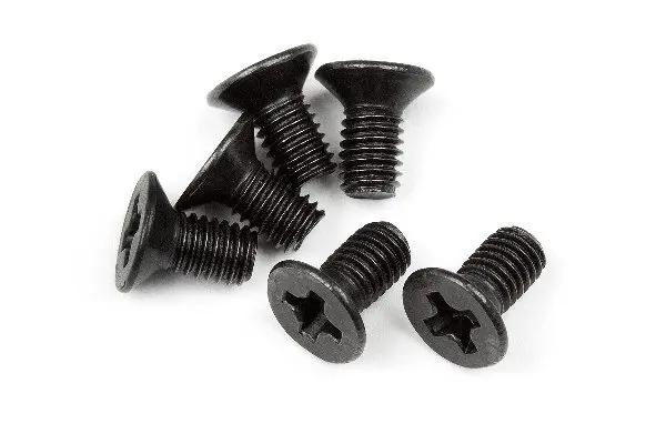 Maverick RC Flat Head Screw M3 X 6mm 6Pcs