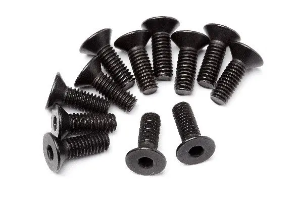 Maverick RC Flat Head Screw M4x12mm 12 PCS