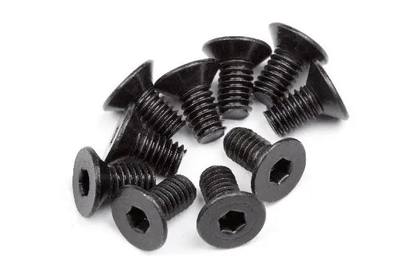 Maverick RC Flat Head Screw M4x8mm (12 Pcs)