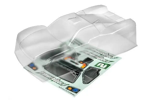 Maverick RC MAVERICK TIMBERWOLF CLEAR BODYSHELL W/Decals