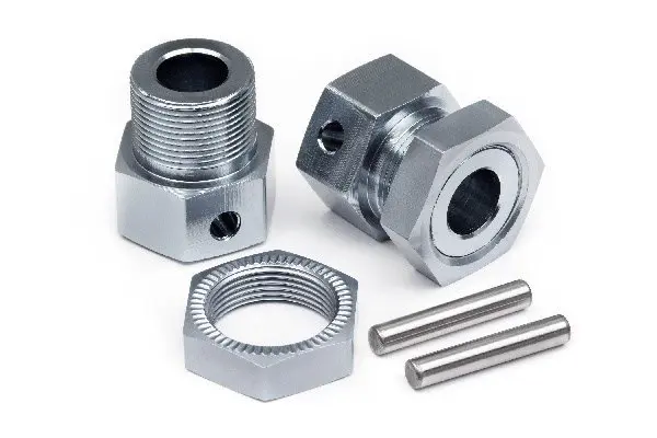 Maverick RC WHEEL ADAPTOR / WHEEL NUT AND SHAFTS (FRONT XB)