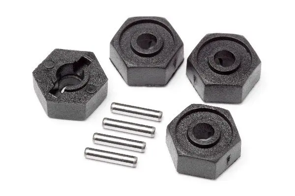 Maverick RC Wheel Hex Adaptors W/Pins 2x10 4pcs (Scout RC)