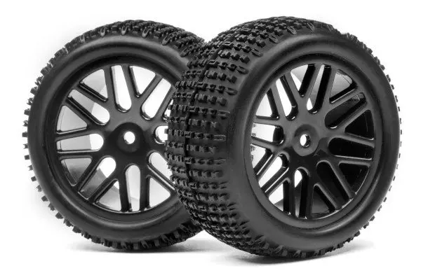 Maverick RC WHEEL AND TIRE SET REAR (2 PCS) (XB)