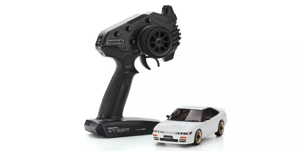 Mini-z by Kyosho Kyosho Mini-Z Awd Nissan Sileighty White (Ma020n-M/Kt531p)
