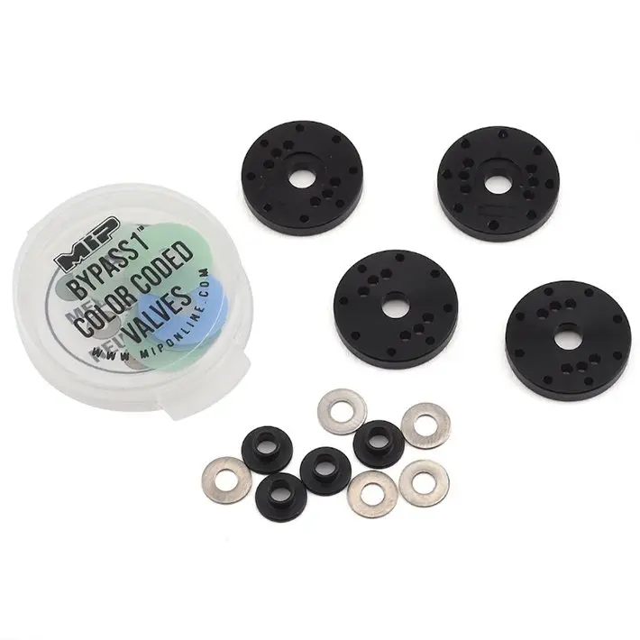 MIP BYPASS1 Pistons, 8-HOLE S Et, 16MM, Team Associated 1/8T