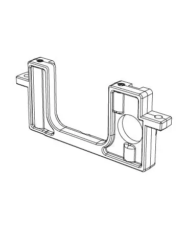 MJX RC MJX Hyper Go 10208 V1 Replacement Motor Mount - Part Number 10131