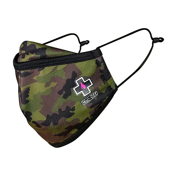 Muc-off Reuseable Face Mask Woodland Camo - Small