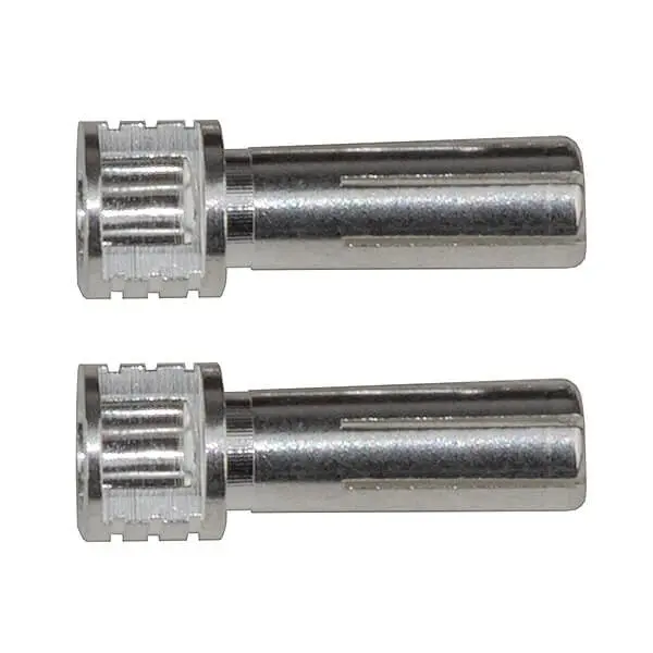 Reedy Grip Bullet Connectors Silver 5mm x 14mm (2)