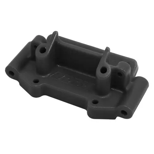 RPM Black Front Bulkhead For Traxxas 2WD Vehicles