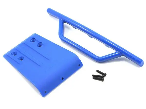 RPM Front Bumper &amp; Skid Plate For Slash - Blue