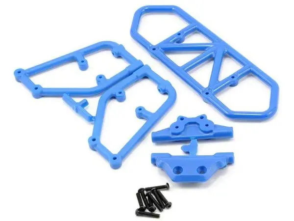 RPM Rear Bumper For Traxxas Slash 4x4 - Blue