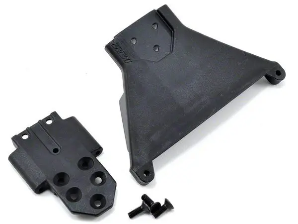 RPM Traxxas Slash LCG 4x4 Chassis/ 10TH Rally Fr. Bulkhead Black
