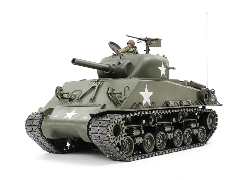 Tamiya R/C M4 Sherman 105mm Hwtz MSS