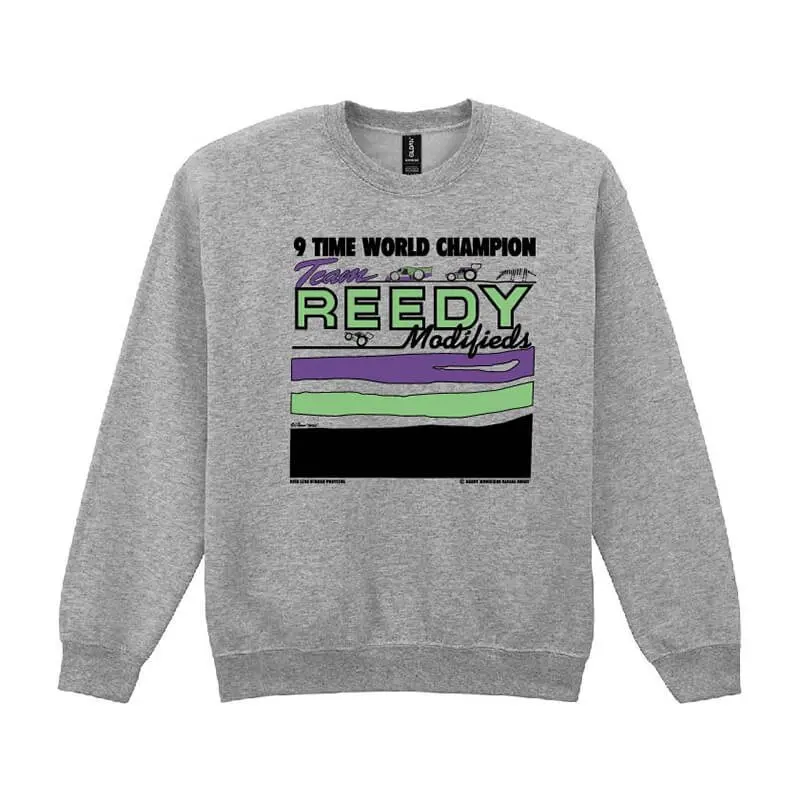Team Associated Reedy 1992 Safari Sweatshirt Grey - Large