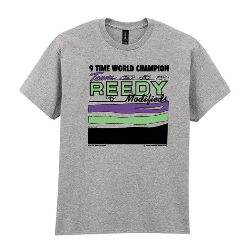 Team Associated Reedy 1992 Safari T-shirt Grey - Medium