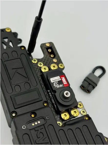 Klinik RC Carbon Fiber Kyosho MP11 Switch Eliminator – view 2