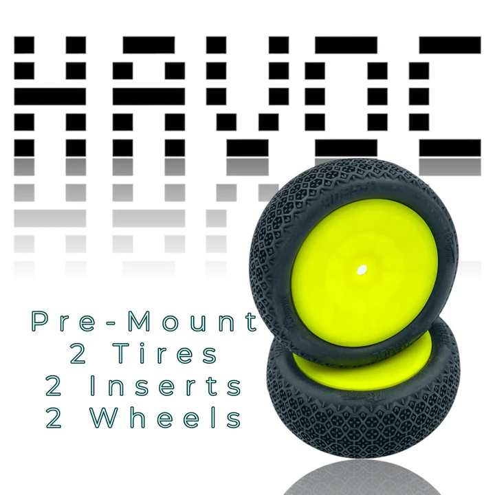 Pro-Motion Havoc 2wd 2.2'' Front Tyres Pre-Mount – view 2