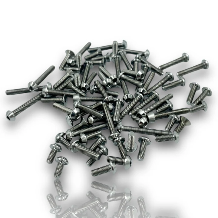 Associated RC8B4.1 Flat Top Upper Titanium Screw Kit – view 2