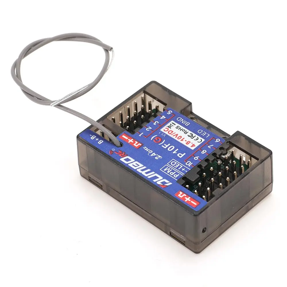 DumboRC 10-Channel Receiver "P10F" 2.4GHz (P10F)