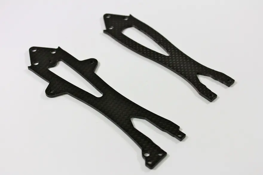 Team C Carbon Upper Chassis Plate 4WD Comp. Buggy (T04053)