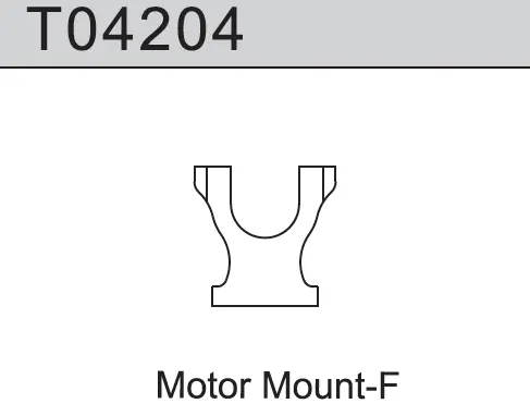Team C Aluminum Center Bulkhead TM4V2 1:10 4WD Comp. Buggy (T04204)
