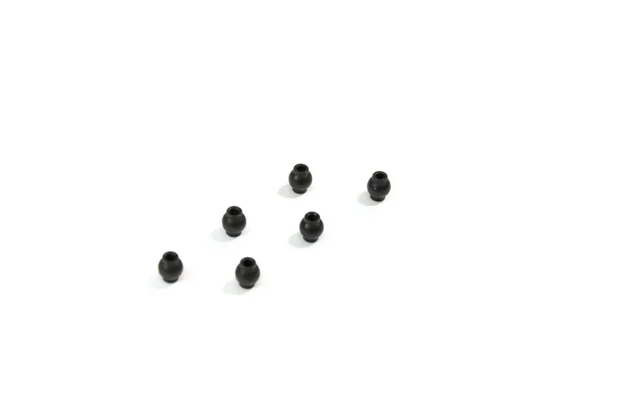 Team C Arm Ball Stud 7.8mm short black (6) (T08893)