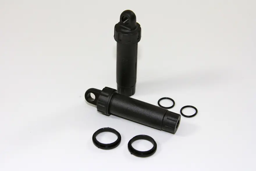 Team C Rear Damper Housing Set (2) 2WD Truggy (TG2016)