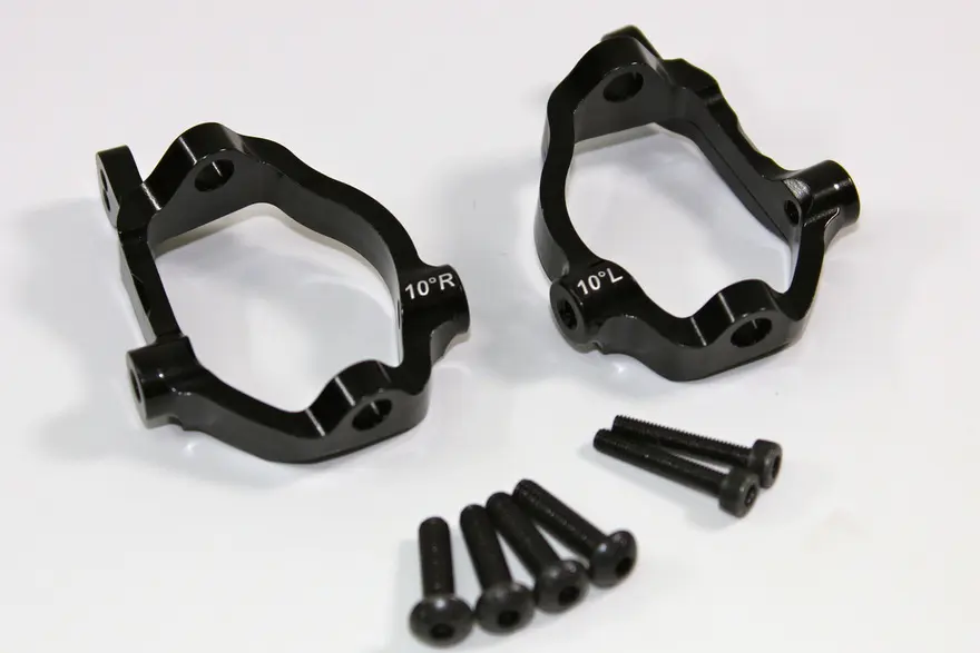 Team C Alu C Hub front 10° l/r 1:8 Comp. (TU0834)