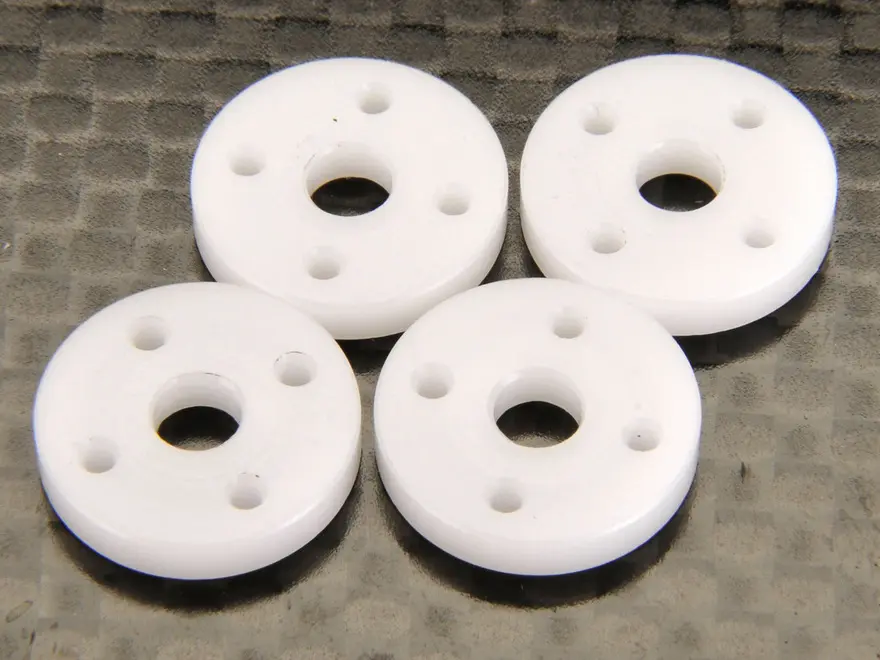 Team C Shock Piston 4-hole (4) onroad (TU1014)