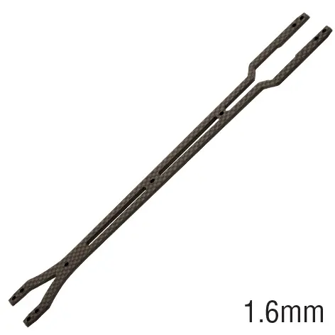 Team C Carbon Upper Deck 1.6mm 1:10 Comp. Onroad (TU1072)