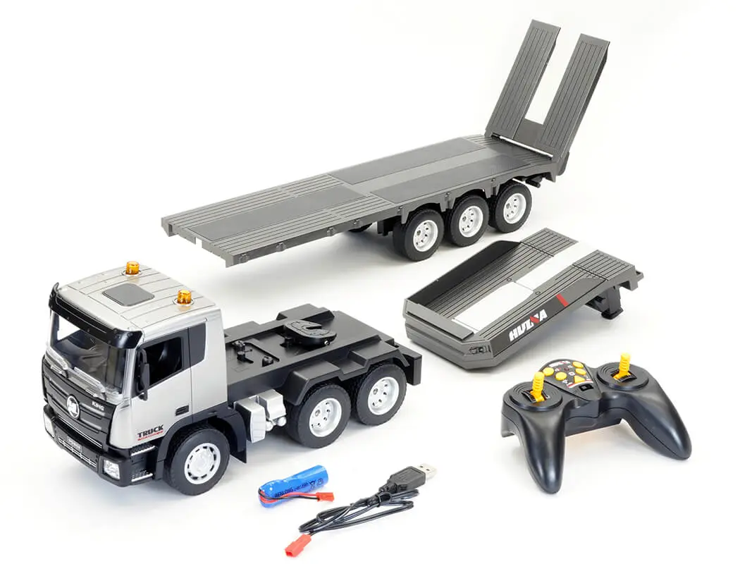 Huina 2.4G 9CH RC Platform Trailer 1:24