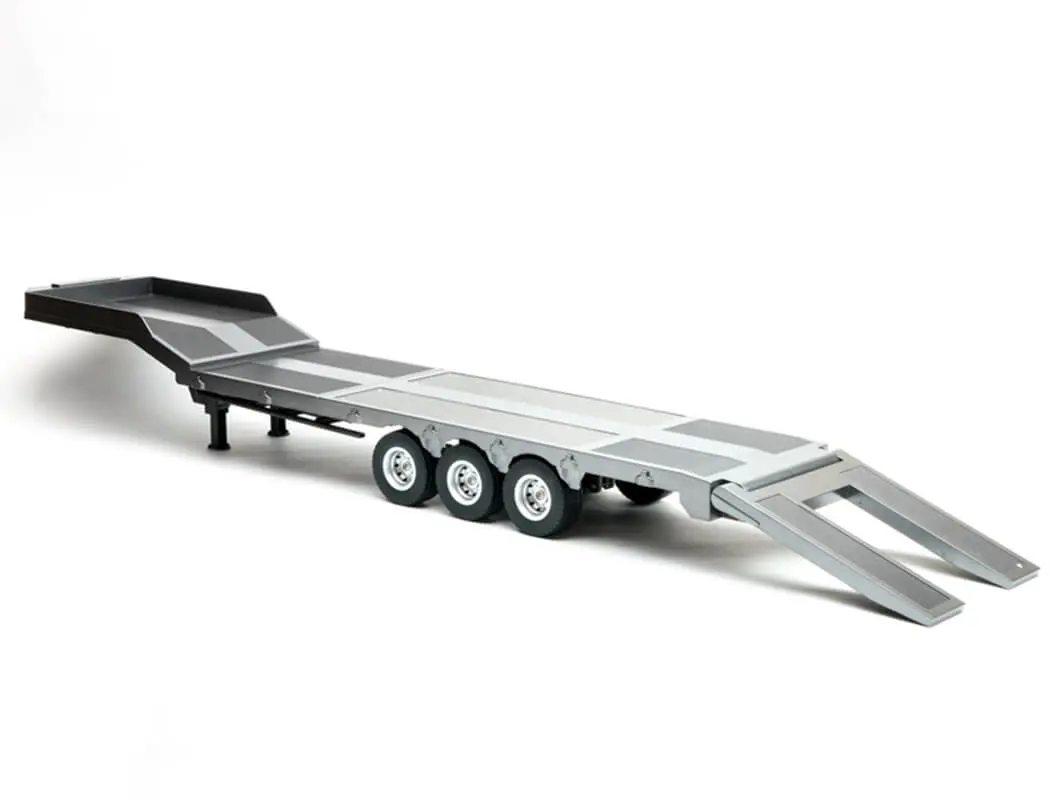 Huina RC Haulage Flatbed Trailer for CY1501S Silver