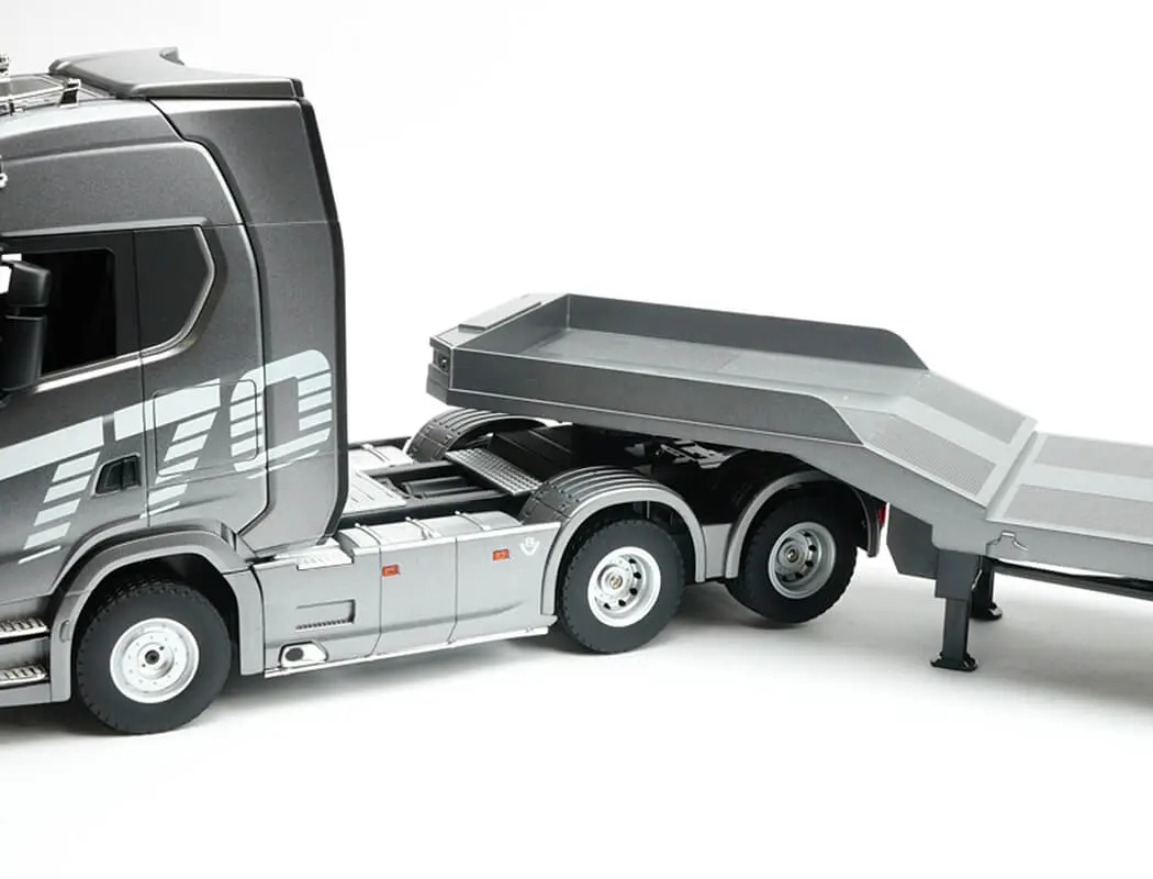 Huina RC Haulage Flatbed Trailer for CY1501S Silver
