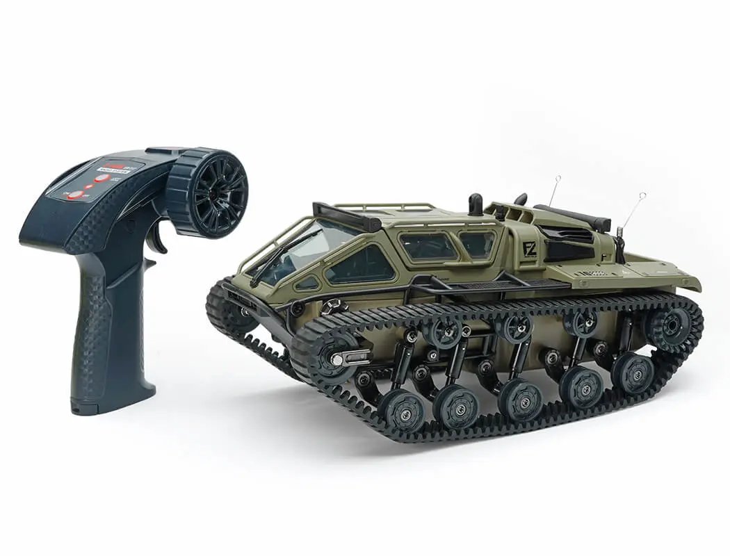 E-Zee RC 1/16 Ripsaw High Speed Drift Tank - Green