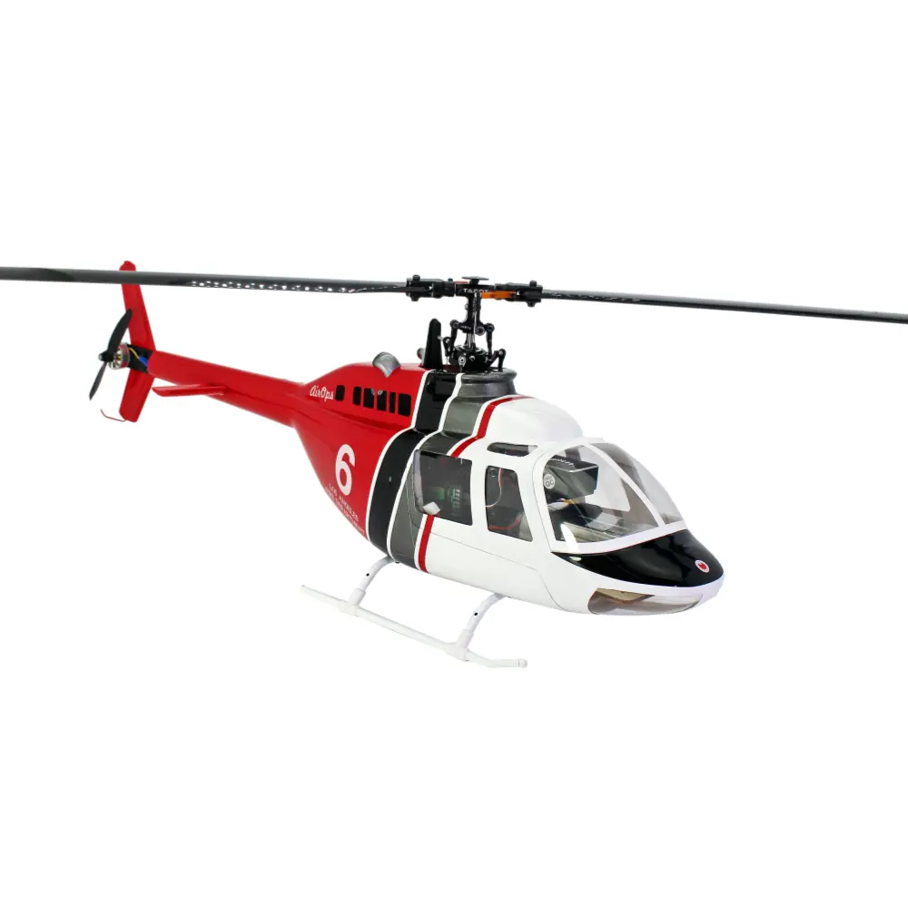 FLISHRC Bell 206 Jet Ranger (LAFD N306FD) RTF FL450 V5 450 Class/Size Scale RC Helicopter