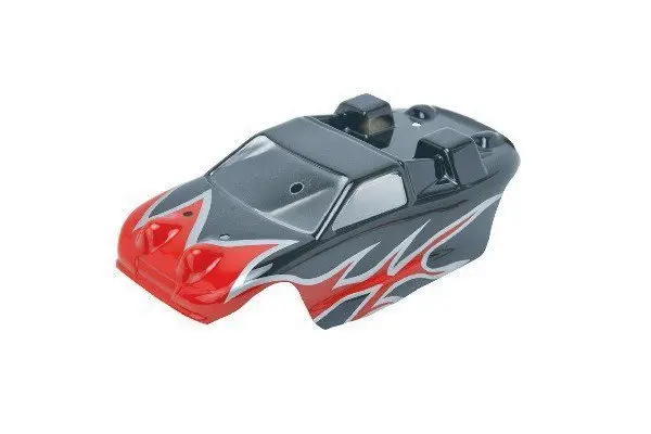 LRP S18 RMT Body Shell - 2008 Spec Red/Black
