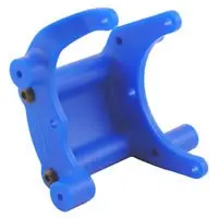 RPM Rear Bumper Or Wheelie Bar Mount - Slash/stam/rust Blue